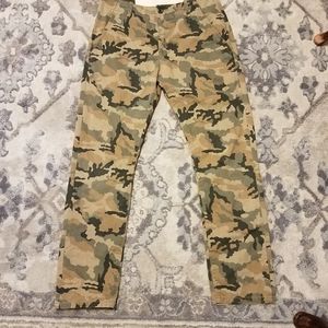 Vintage Levi's Camouflage pants.